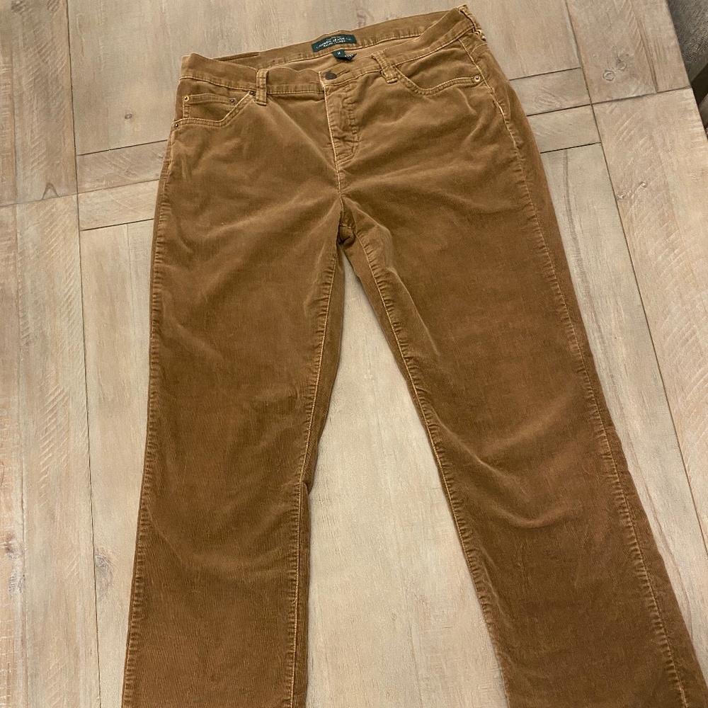 Ralph Lauren Women's Corduroy Jeans, Size 14